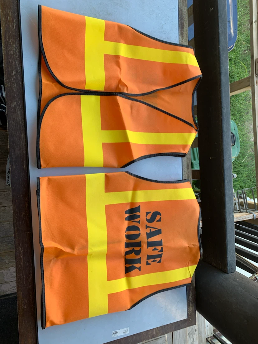 Kids Safe Work Reflective Vest - photo 2