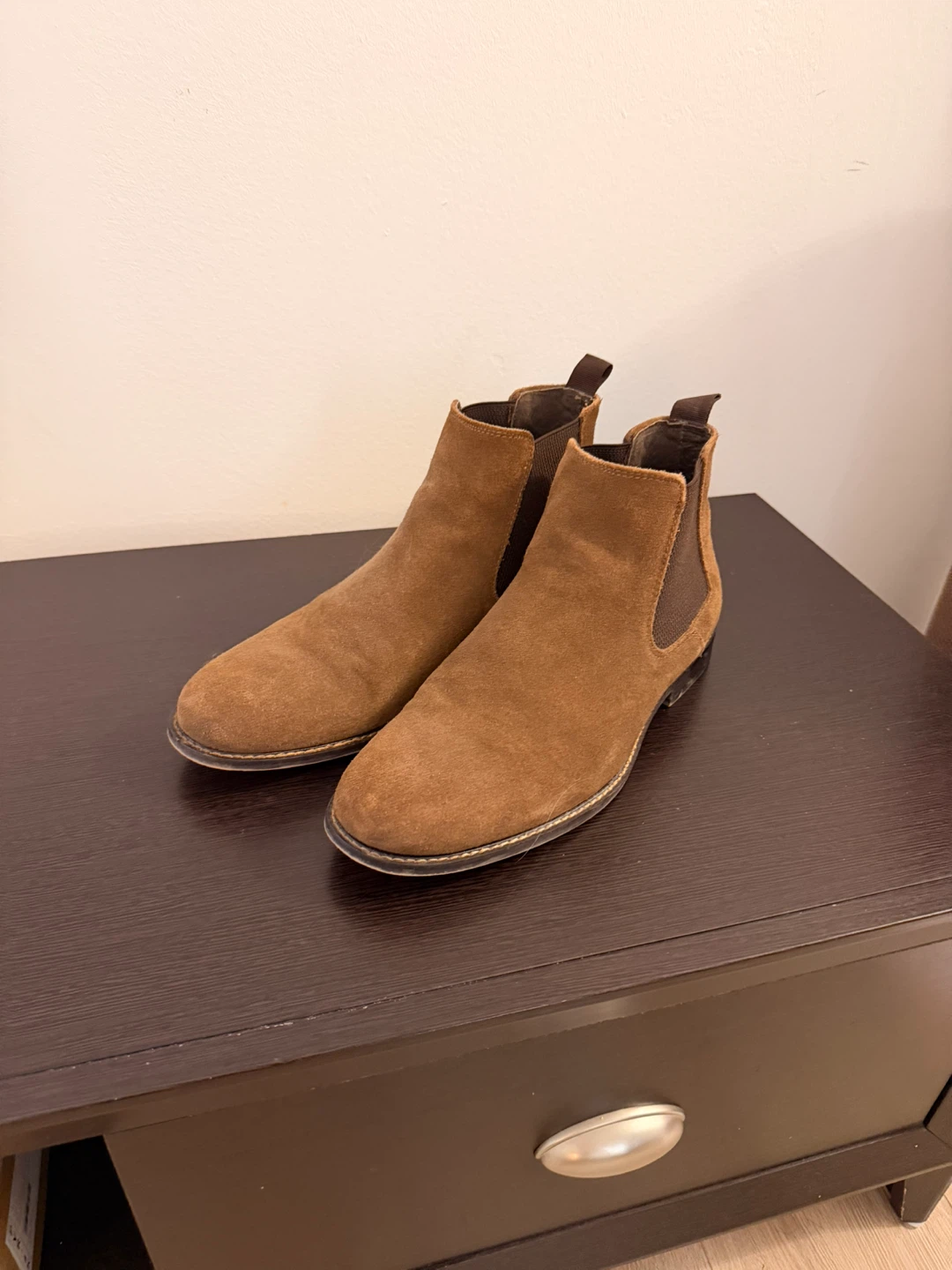 Brown Suede Chelsea Boots - photo 2