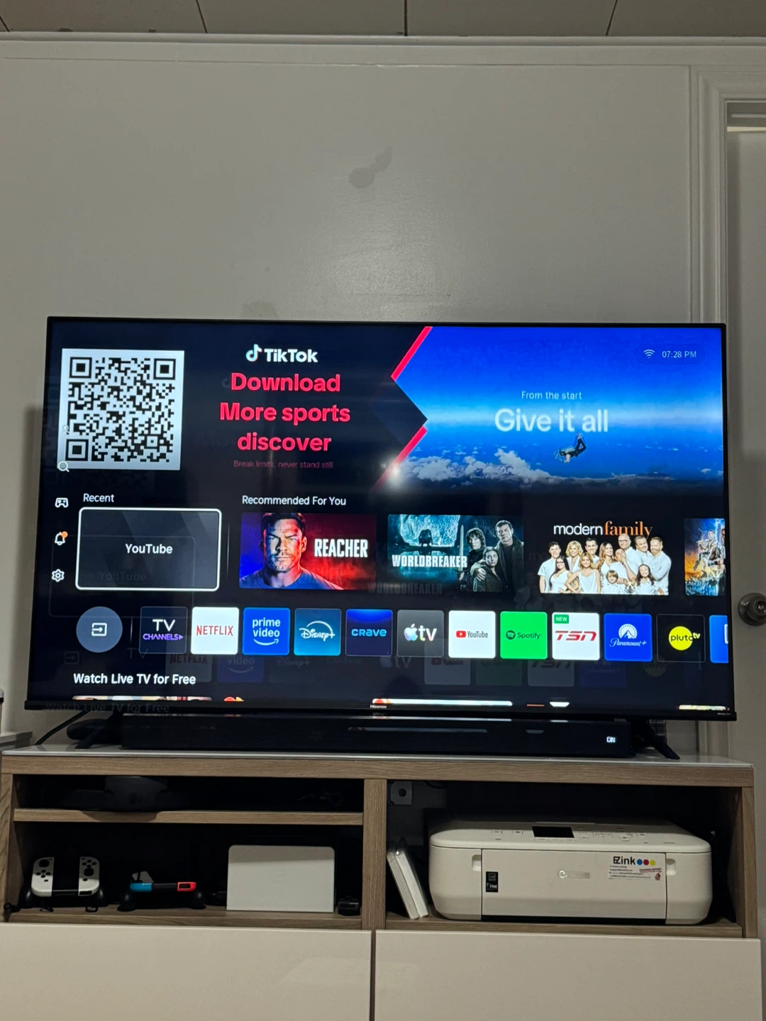 Hisense （2022) 55" A60GV 4K Ultra HD VIDAA TV (55A60GV)