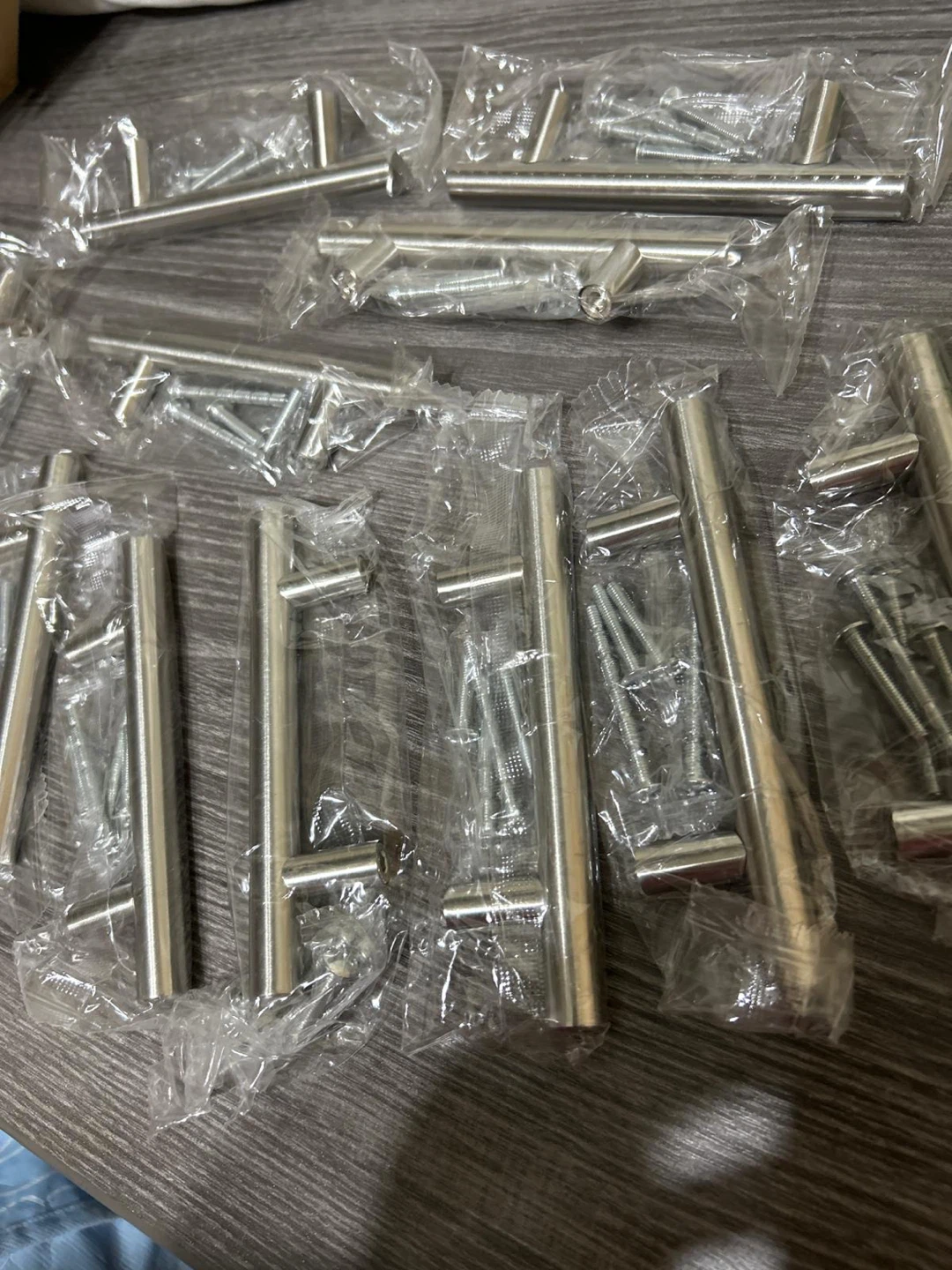 New-10-Piece Stainless Steel Cabinet Drawer Pulls - photo 2