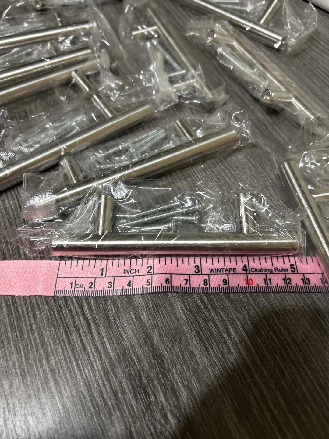 New-10-Piece Stainless Steel Cabinet Drawer Pulls - photo 4