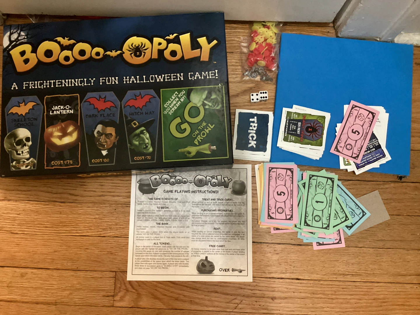 Booo-Opoly Halloween Board Game
