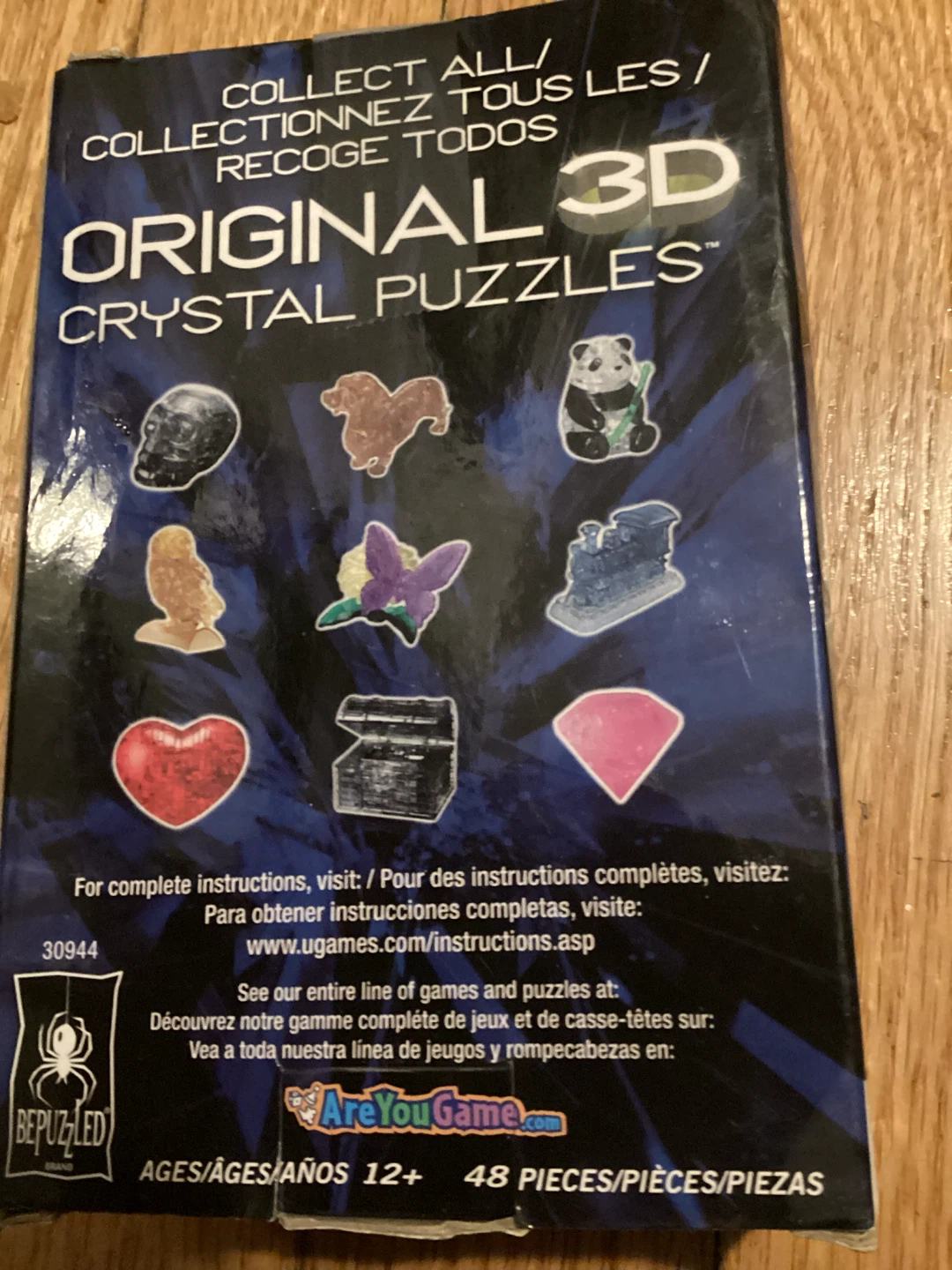 BePuzzled Original 3D Crystal Puzzle Skull - photo 2