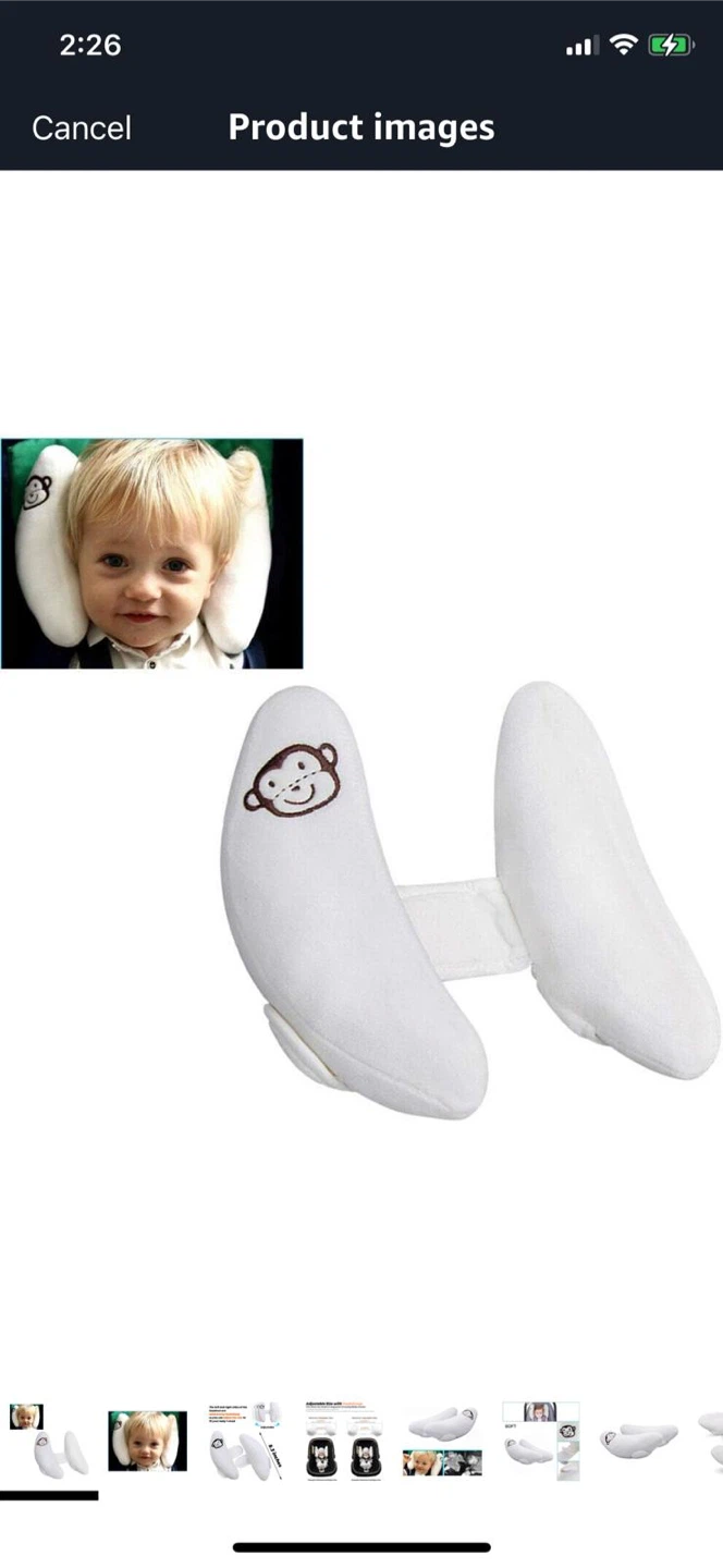 Brand New-Adjustable Baby Headrest for Car Seat - photo 3
