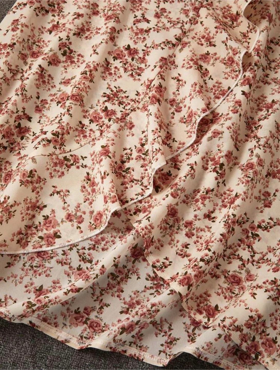 Floral Wrap Dress, Shein - photo 3