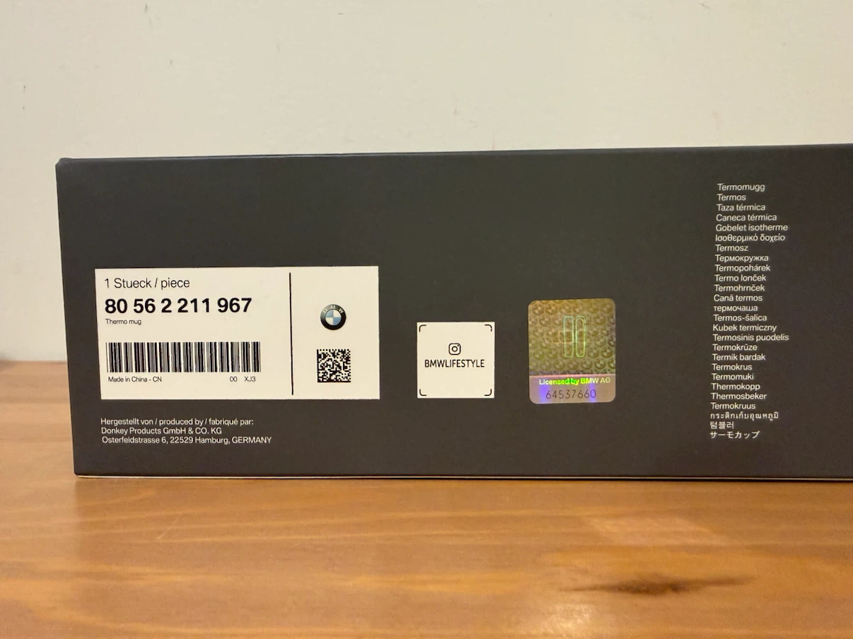 Brand new BMW Lifestyle Thermo Mug - photo 4