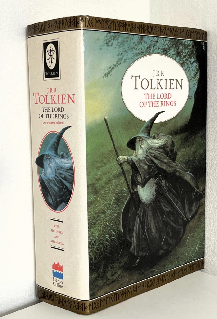 Lord of the Rings 1994 Hardcover HarperCollins JRR Tolkien Map