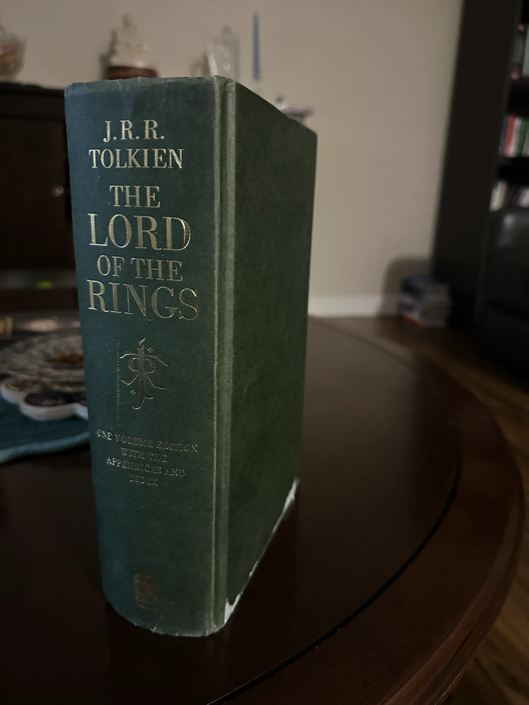 Lord of the Rings 1994 Hardcover HarperCollins JRR Tolkien Map - photo 3