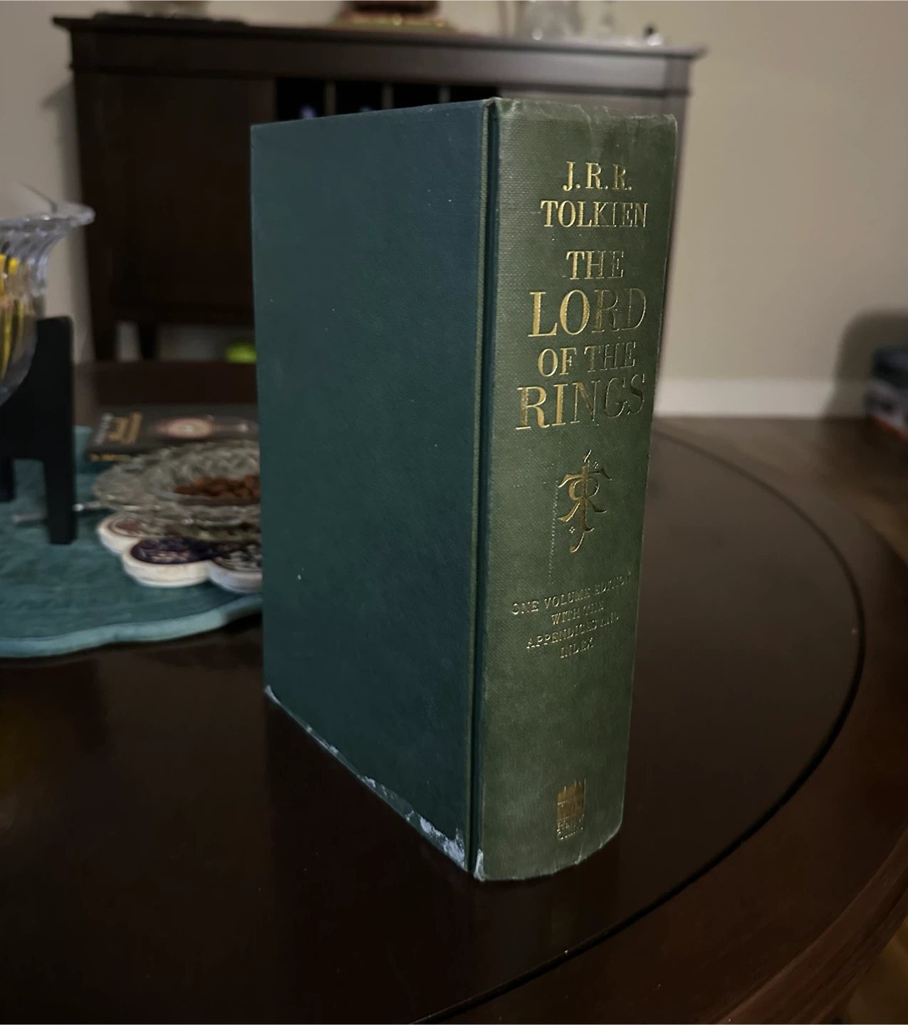 Lord of the Rings 1994 Hardcover HarperCollins JRR Tolkien Map - photo 4