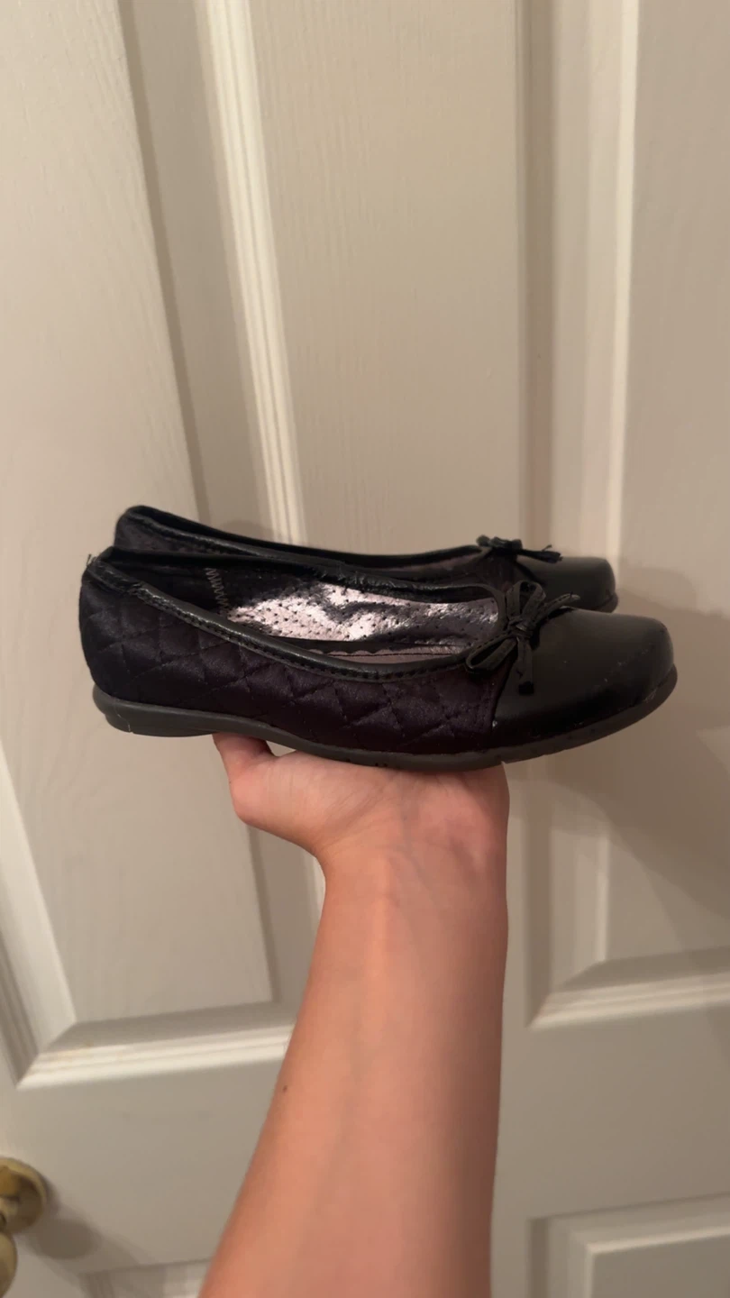 Minibel Black Ballet Flats - photo 2