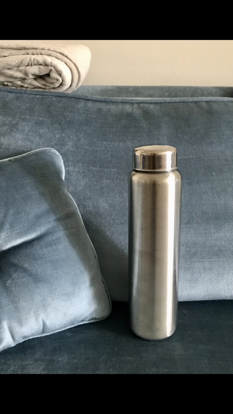 Stainless Steel Container + Sleek Steel Water Bottle - photo 2