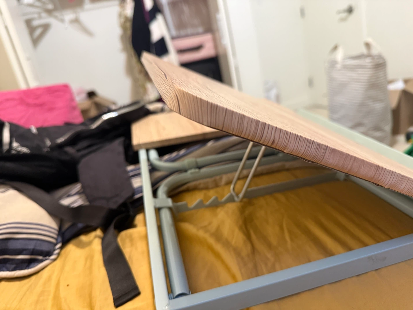 Wooden Bed Table - photo 3
