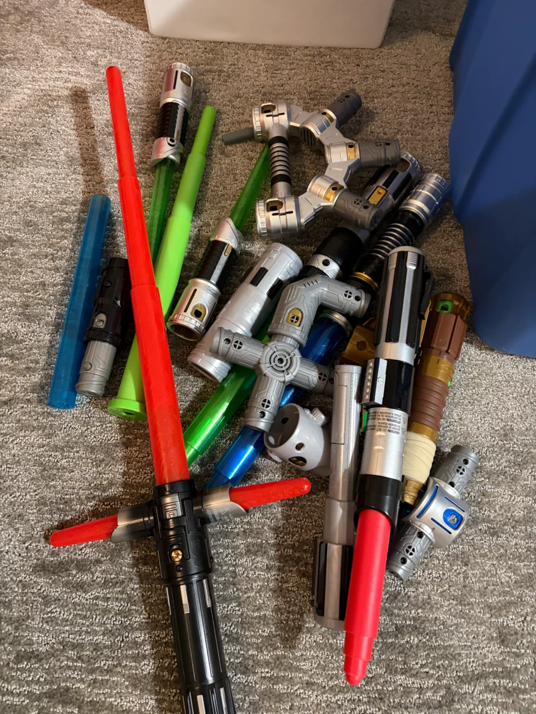 Bundle of assorted Star Wars Lightsabers and Akedo toys - photo 5