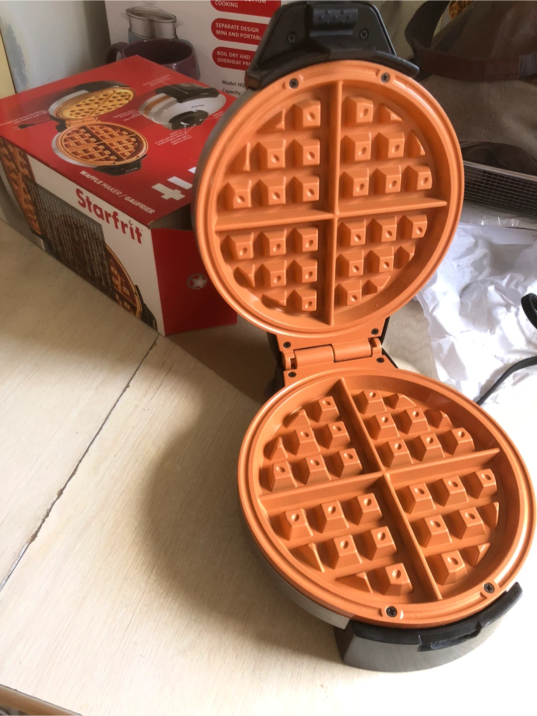 Starfrit EcoCopper Waffle Maker - photo 3