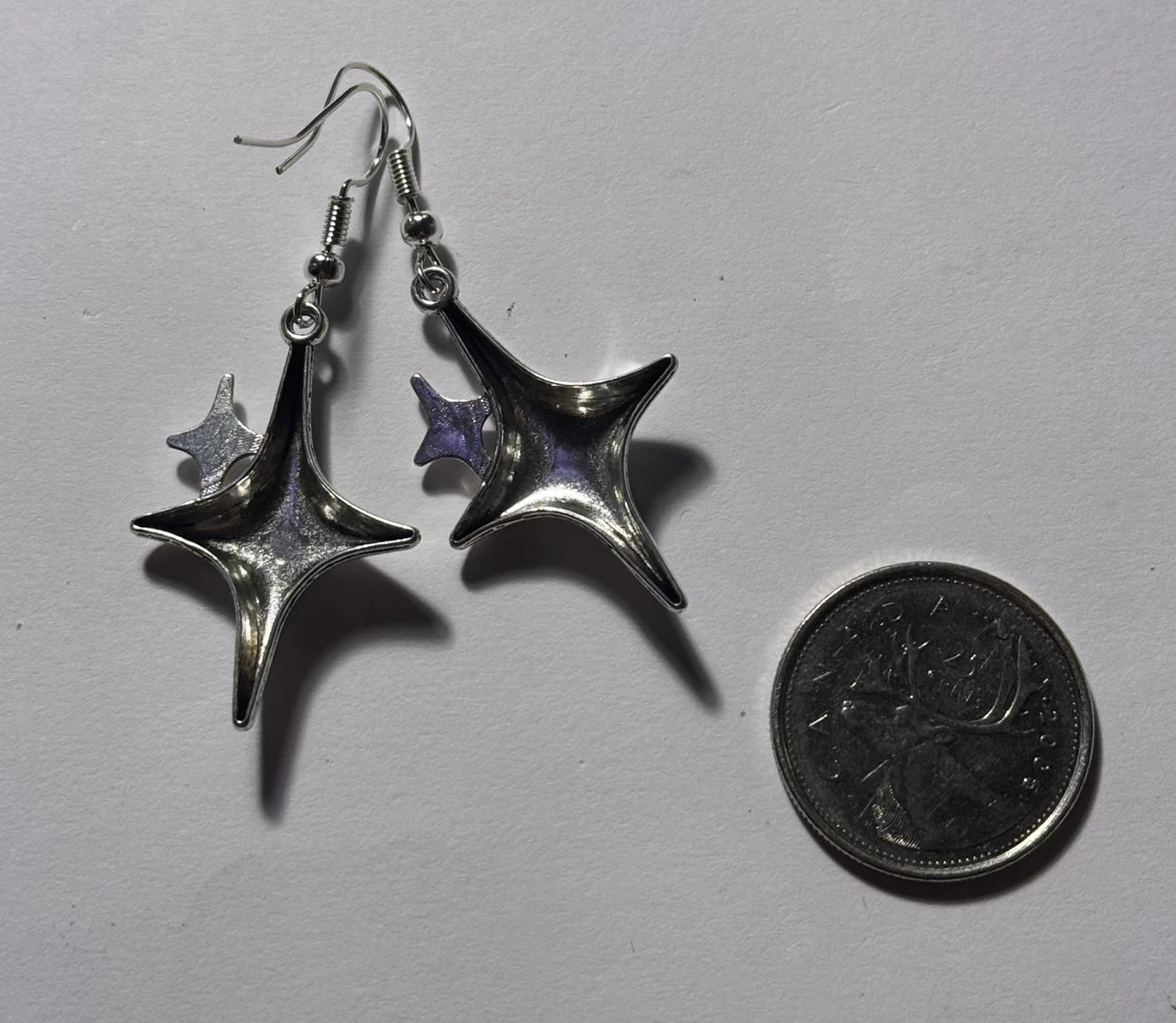 Star Dangle Earrings - photo 2