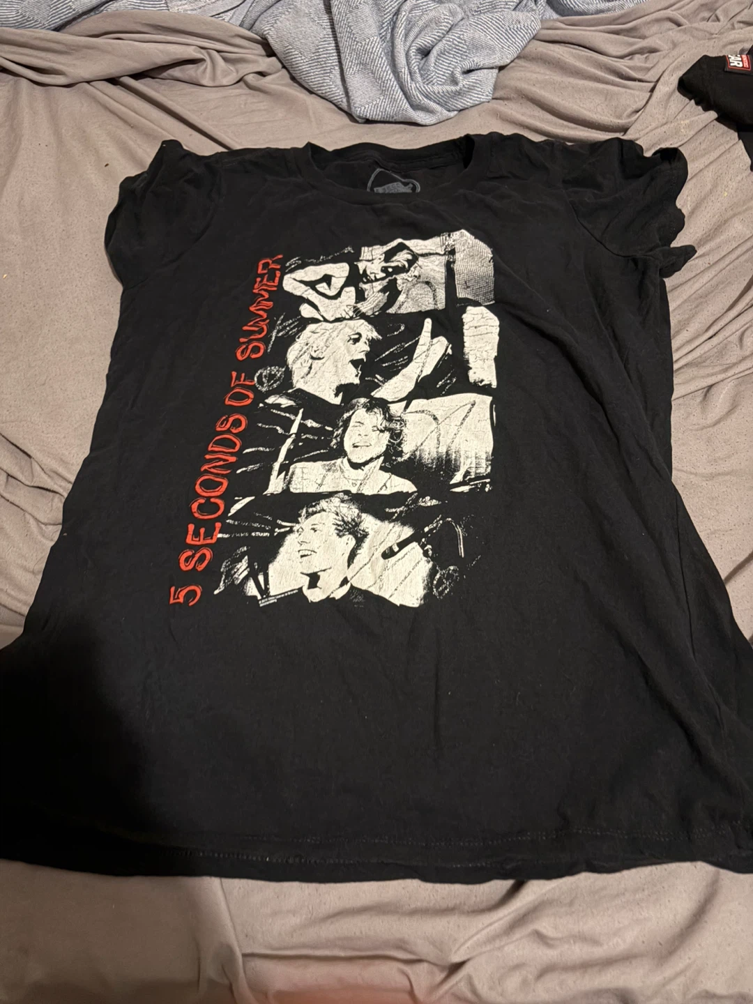 5 Seconds of Summer Black T-Shirt
