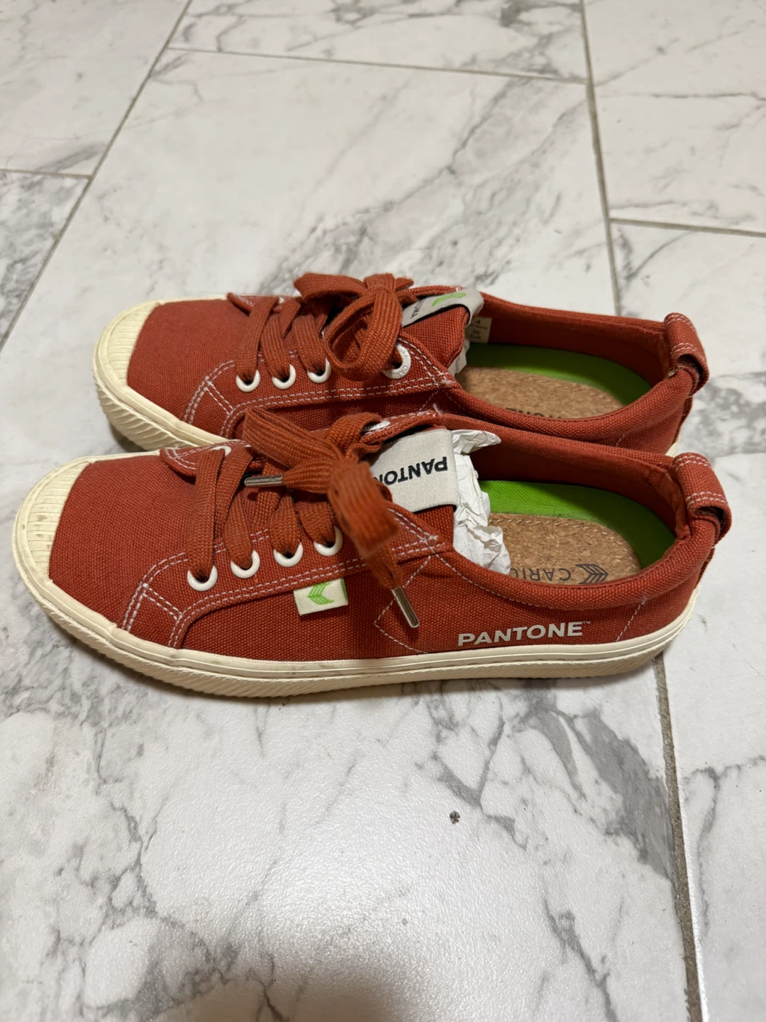 Size 5.5 Cariuma x Pantone Canvas Sneakers