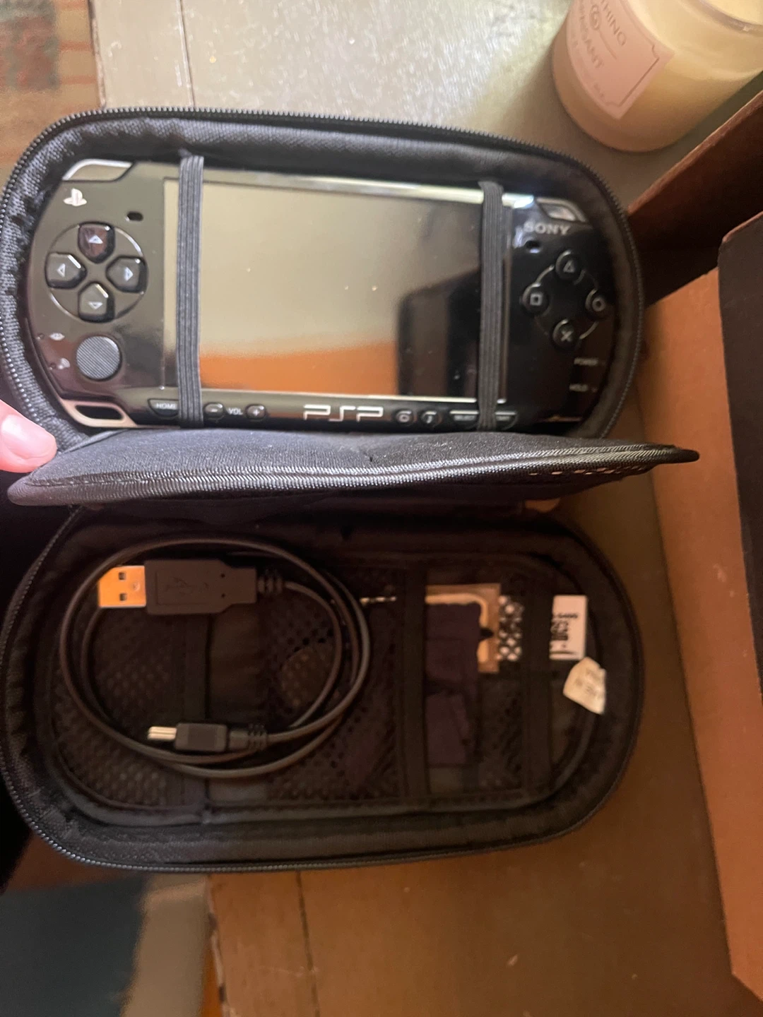 Sony PSP Handheld Console with Case m0dded