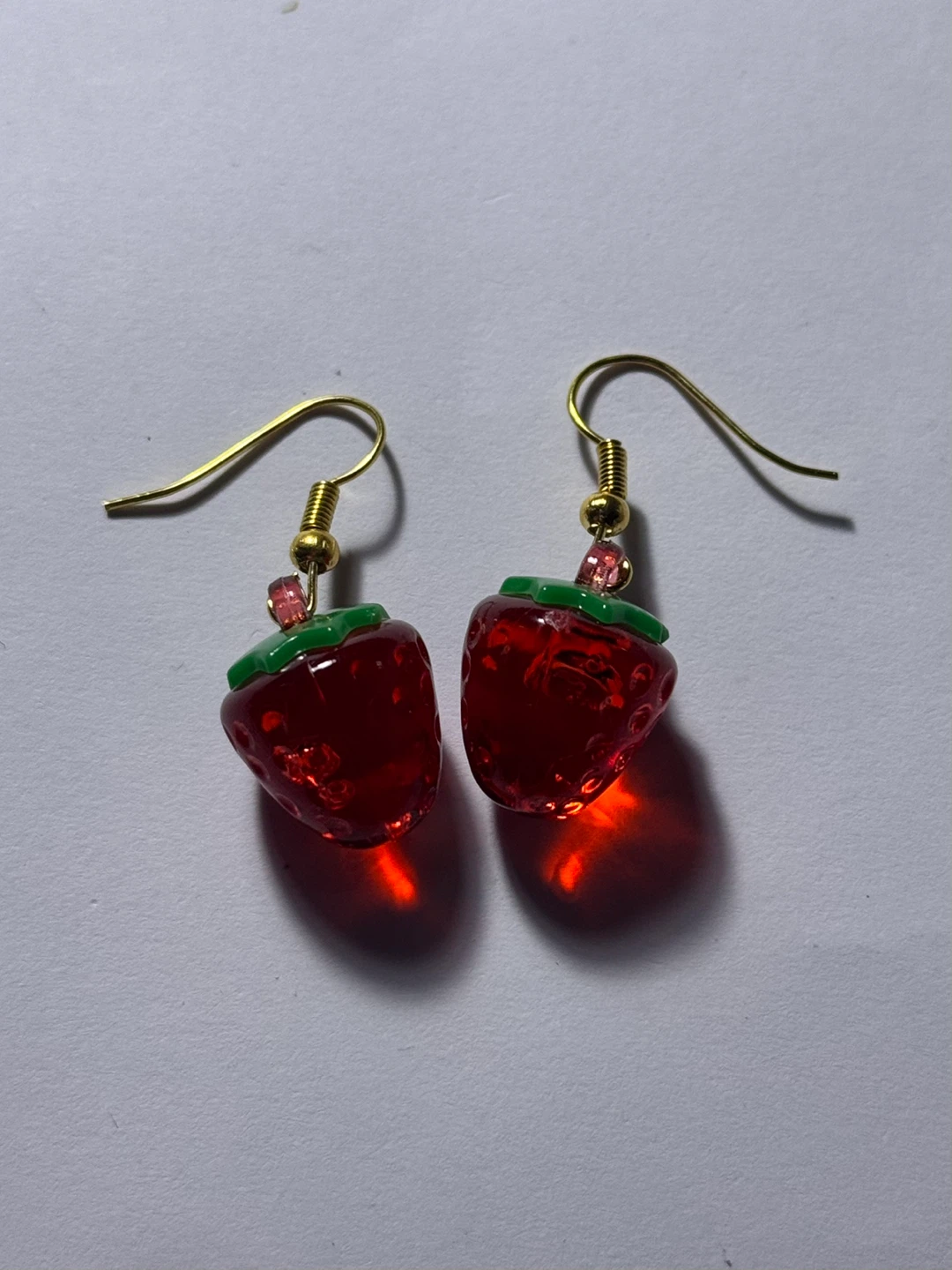 Strawberry Dangle Earrings