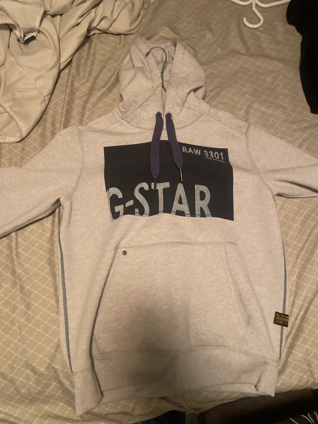 G-Star RAW 3301 Grey Hoodie