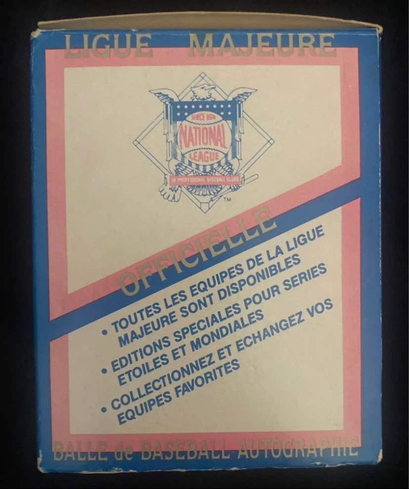 Vintage 1992 MLB World Series Commemorative Baseball - In Box - photo 4