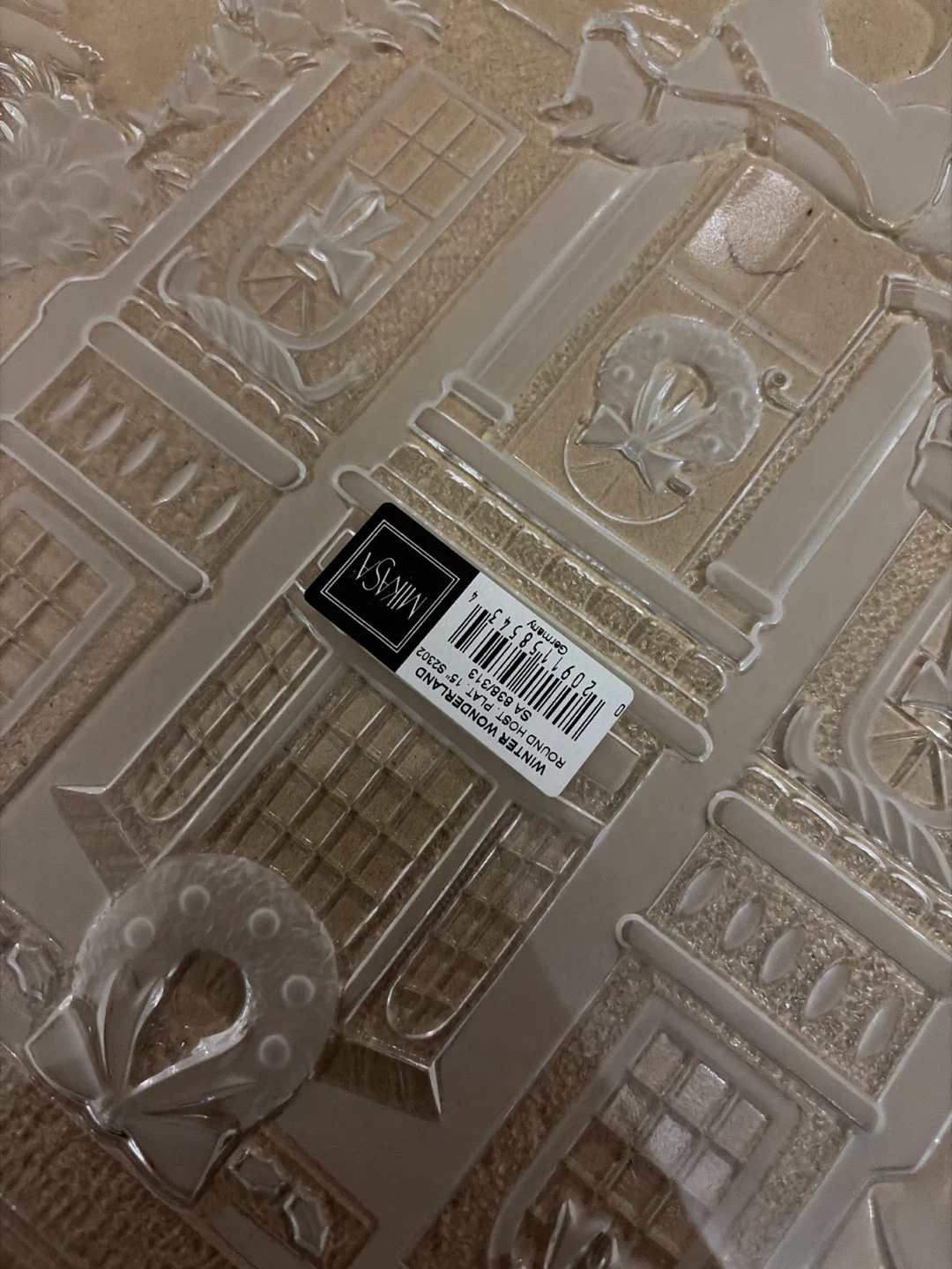 New Mikasa Winter Wonderland Round Platter - photo 2