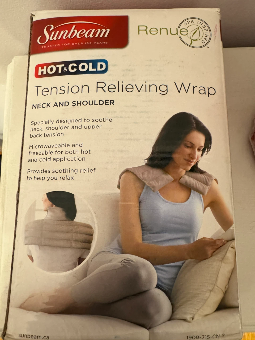 Sunbeam Renue Tension Relieving Wrap for Neck and Shoulder