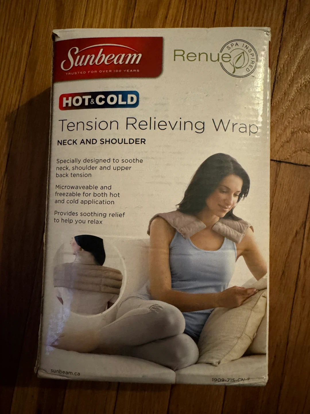 Sunbeam Renue Tension Relieving Wrap for Neck and Shoulder - photo 2