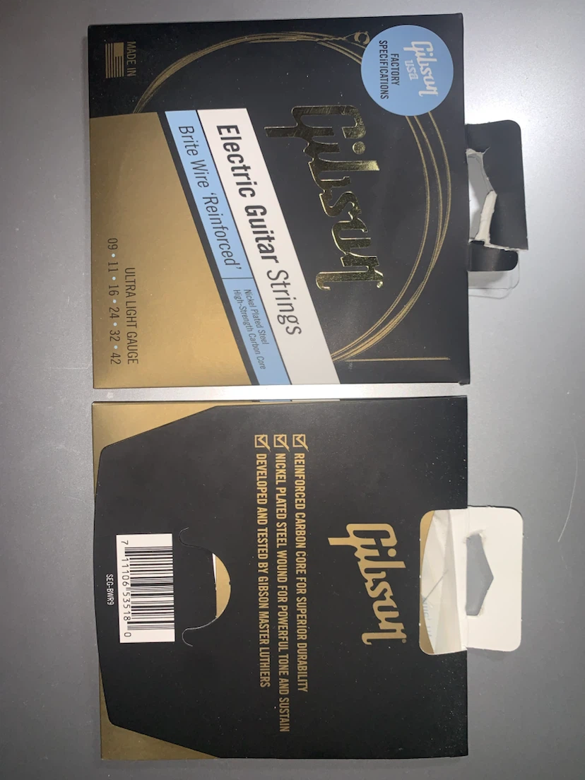 Gibson Electric Guitar Strings - Ultra Light Gauge