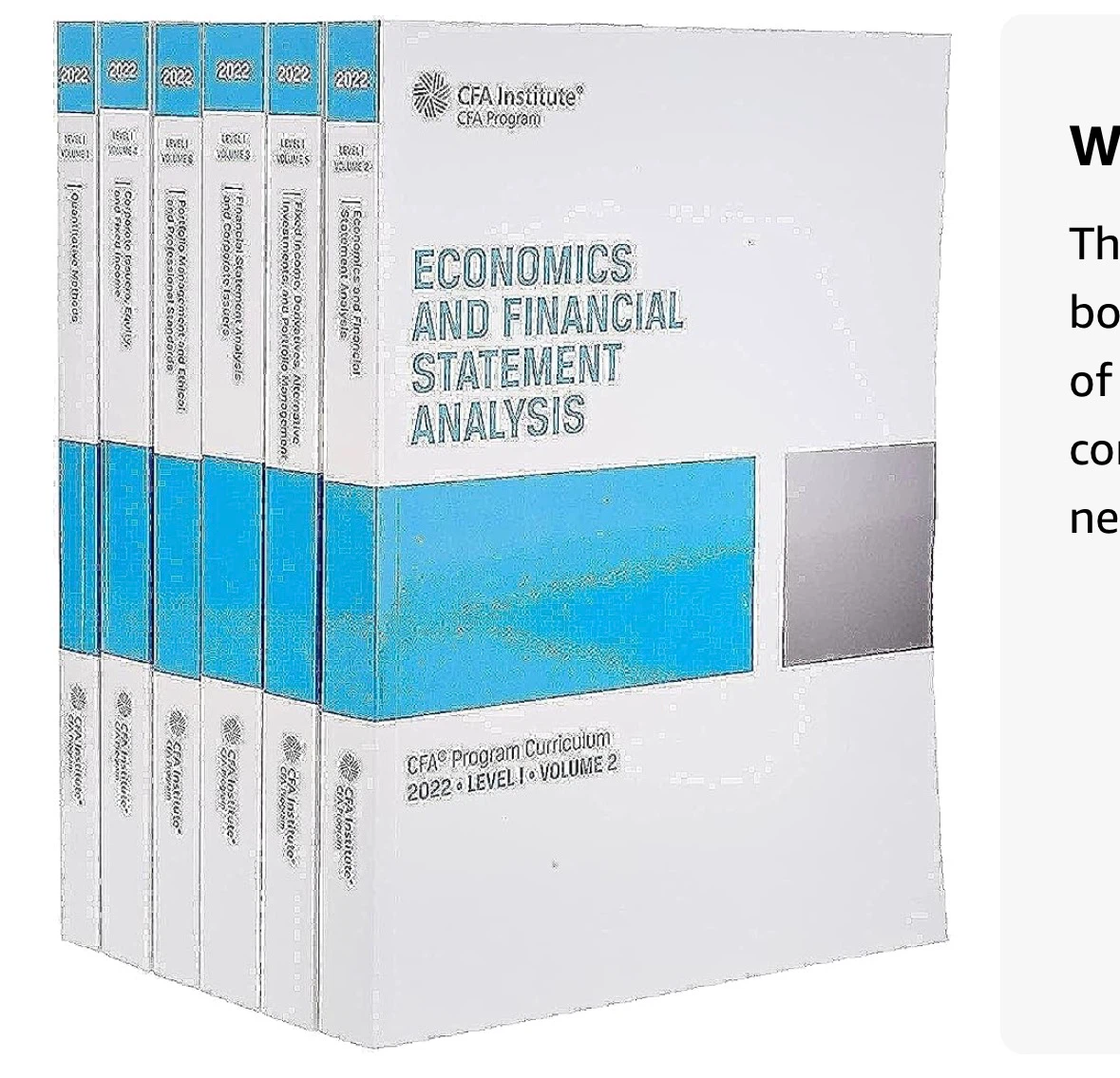 CFA level 1 books- brand new never used
