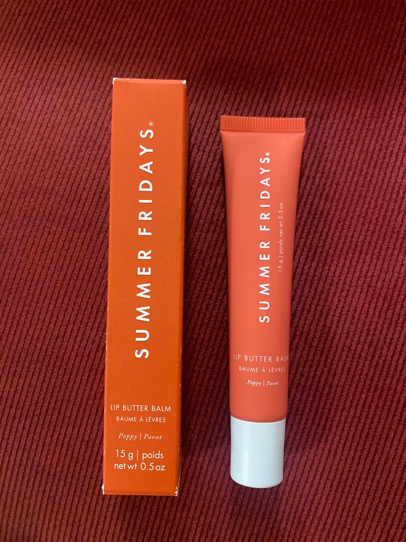 Summer Fridays Lip Butter Balm in Poppy