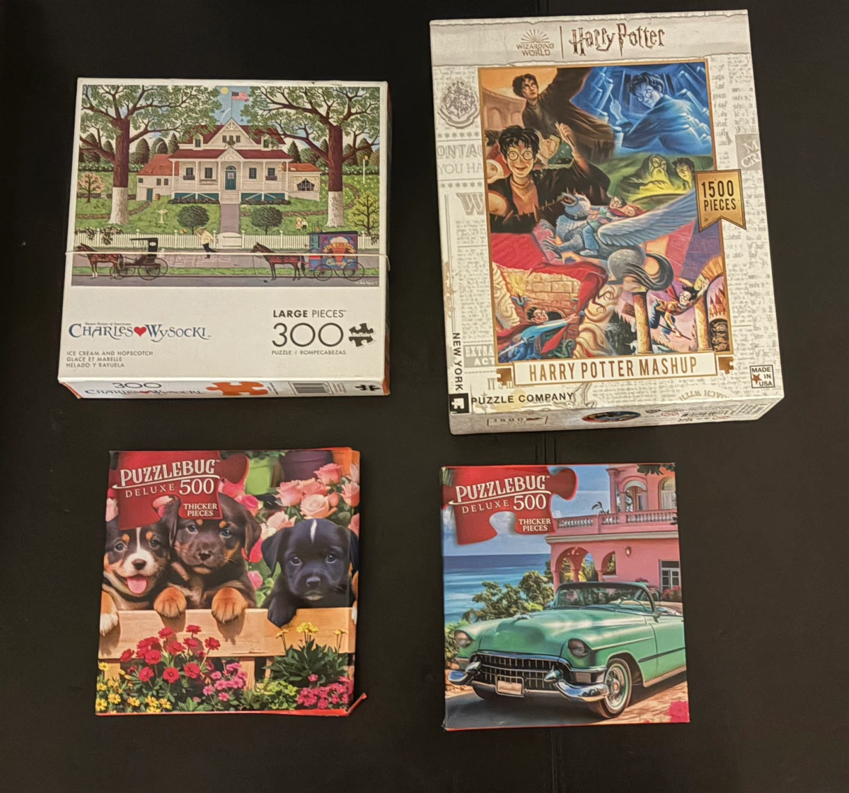 4 Jigsaw Puzzles – $25 for ALL 4