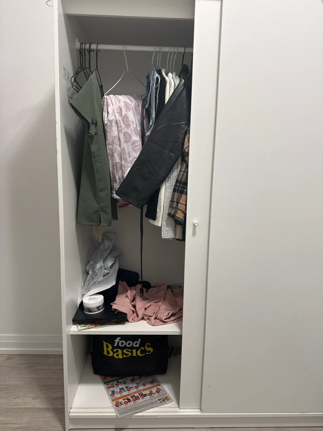 White Sliding Door Wardrobe - photo 2