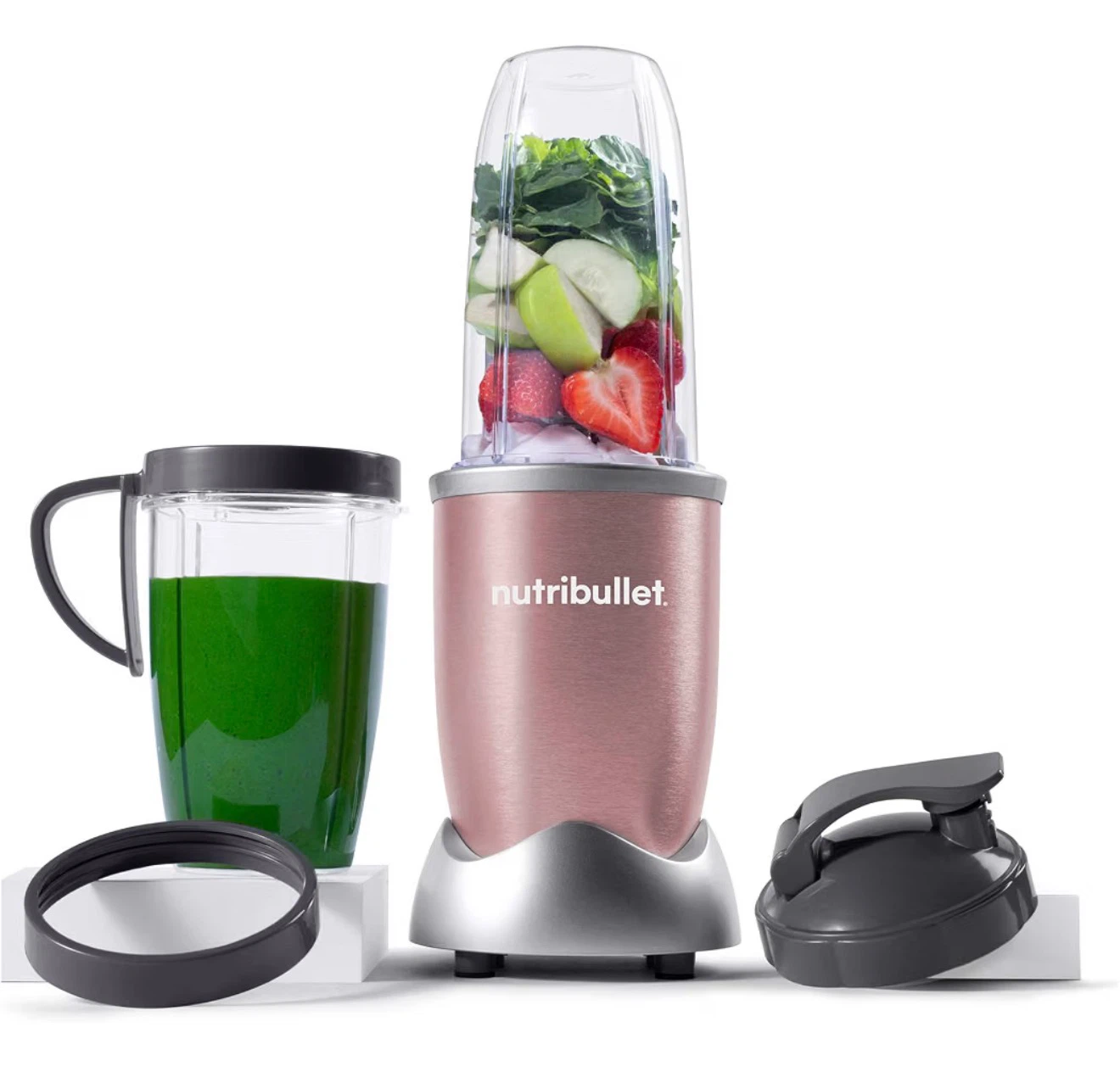 Brand New - NutriBullet Pro 700W Personal Blender in Rose Gold.