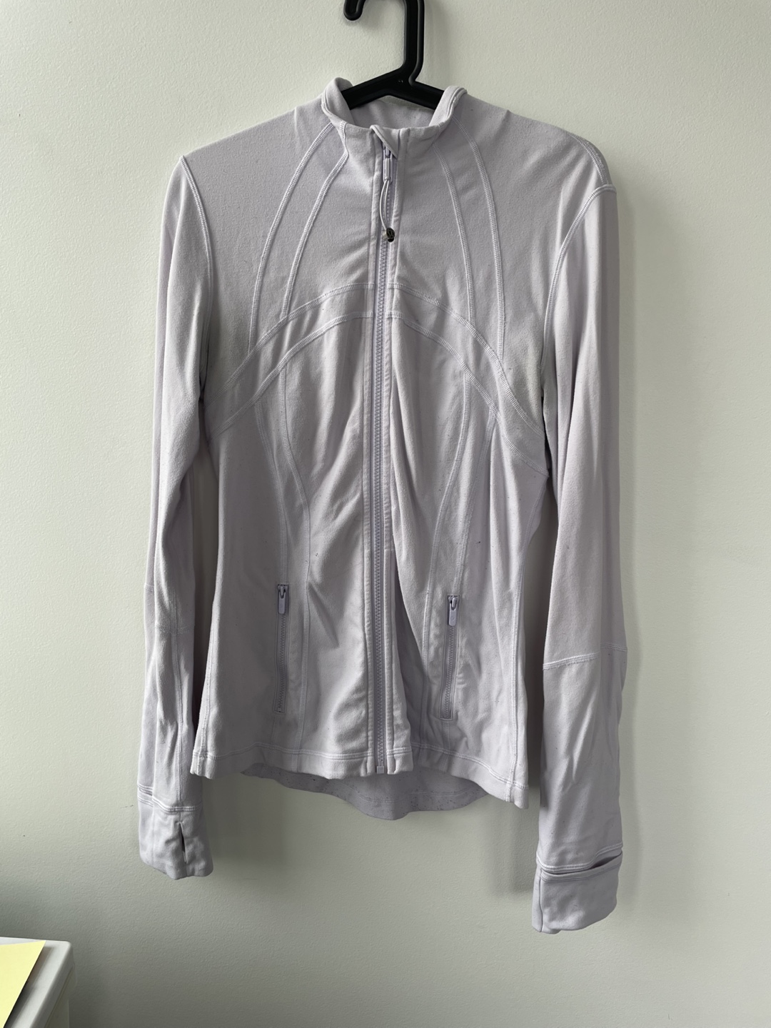 Lavender Lululemon Zip Up Sweater
