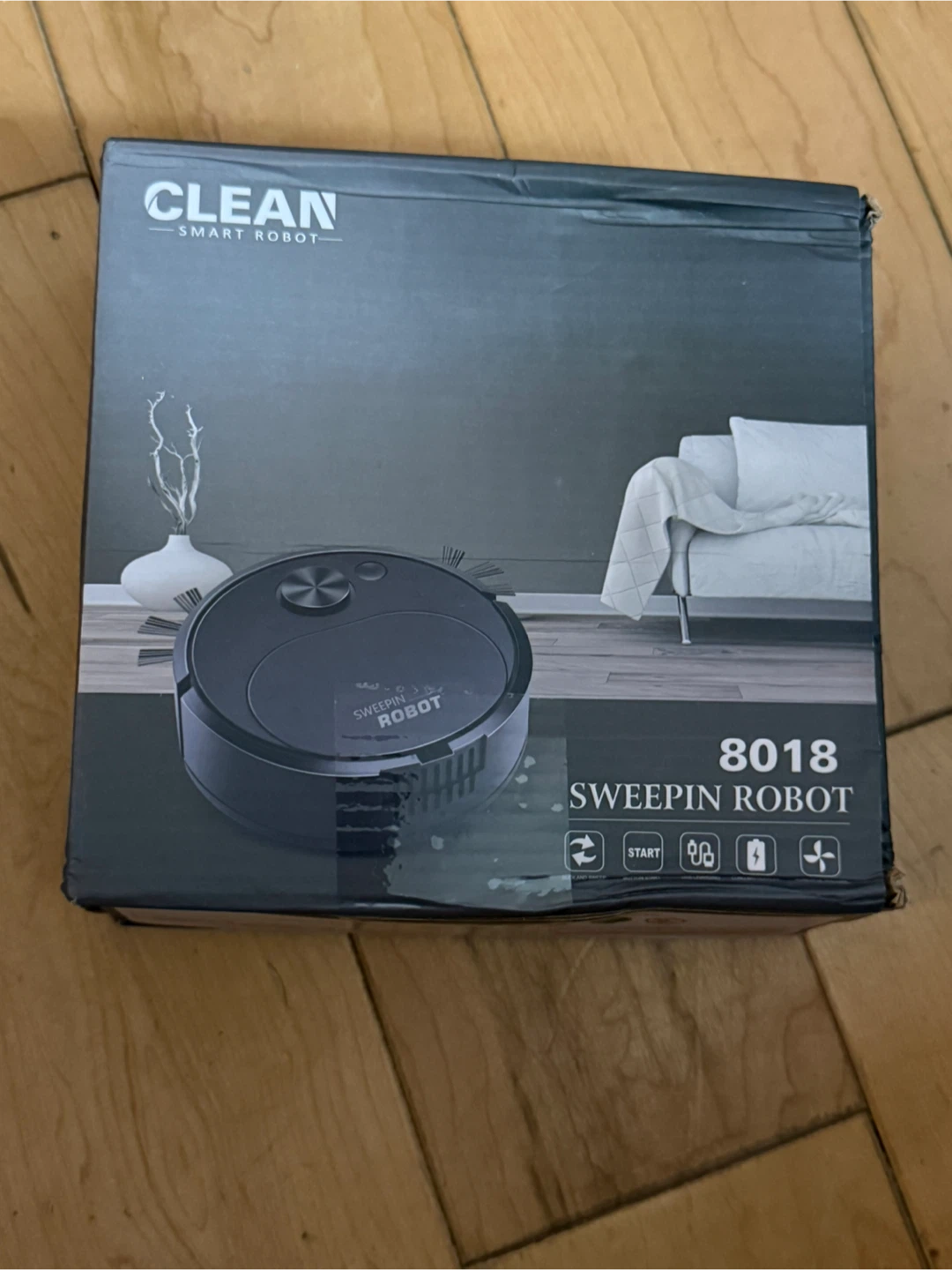 Clean Smart Robot Vacuum 8018