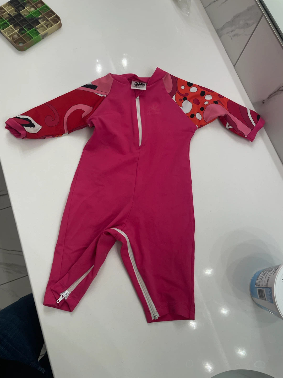 Baby Girl Swimsuit Pink, 6-12 month