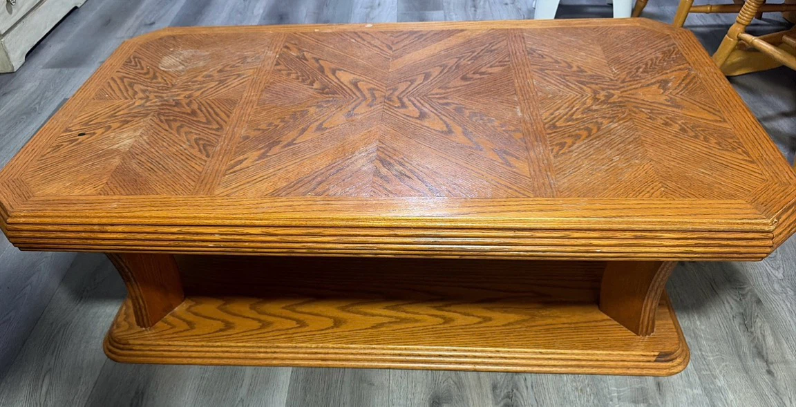 Oak coffee table - photo 2