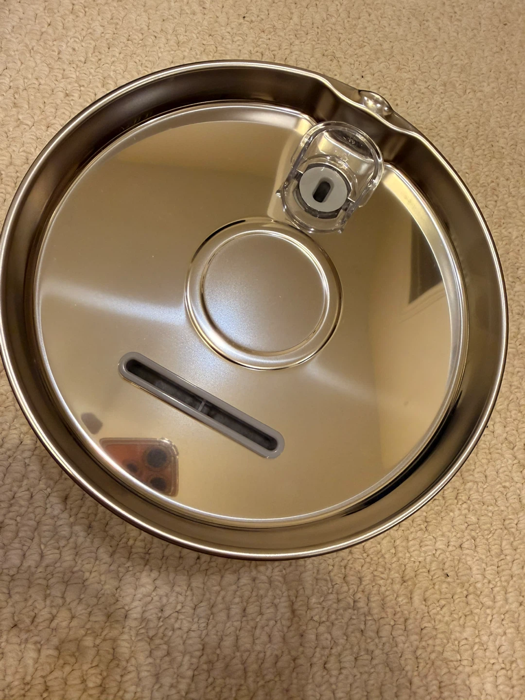 2.2L Stainless Steel Cat Water Fountain – Brand New in Box - photo 3