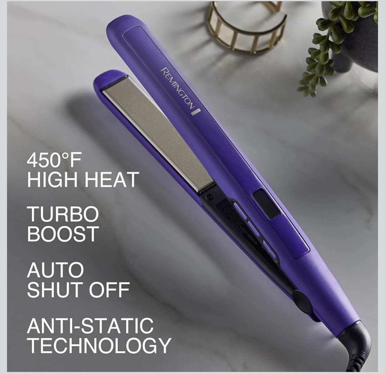 Remington 1” Anti-Static Flat Iron – Open Box