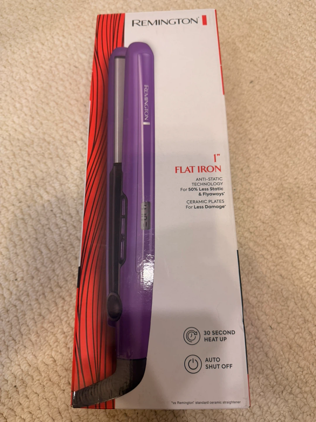 Remington 1” Anti-Static Flat Iron – Open Box - photo 3