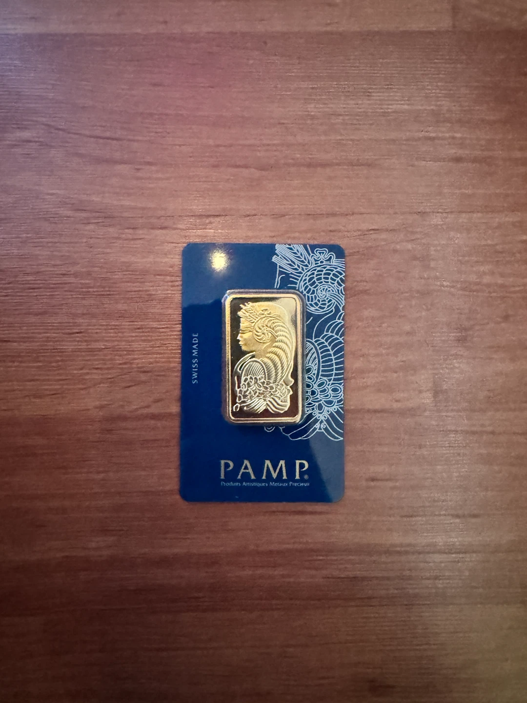 1OZ Pamp Suisse Gold Bar 24 karat