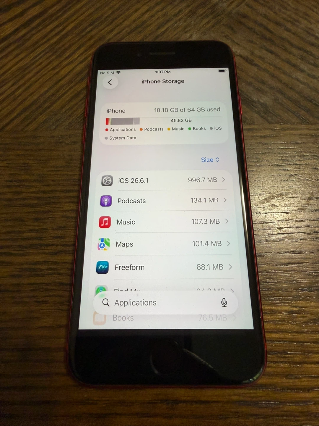 Apple iPhone SE 2PRODUCT RED 64GB - photo 4