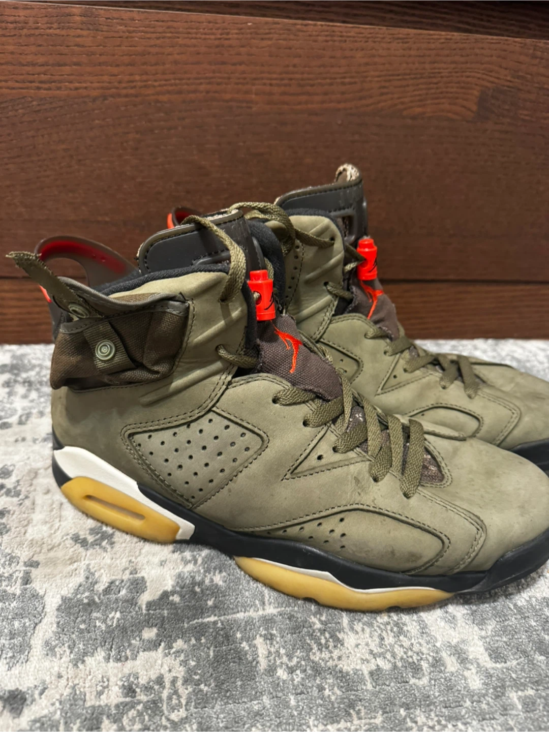 Nike Air Jordan 6 Retro Travis Scott Olive