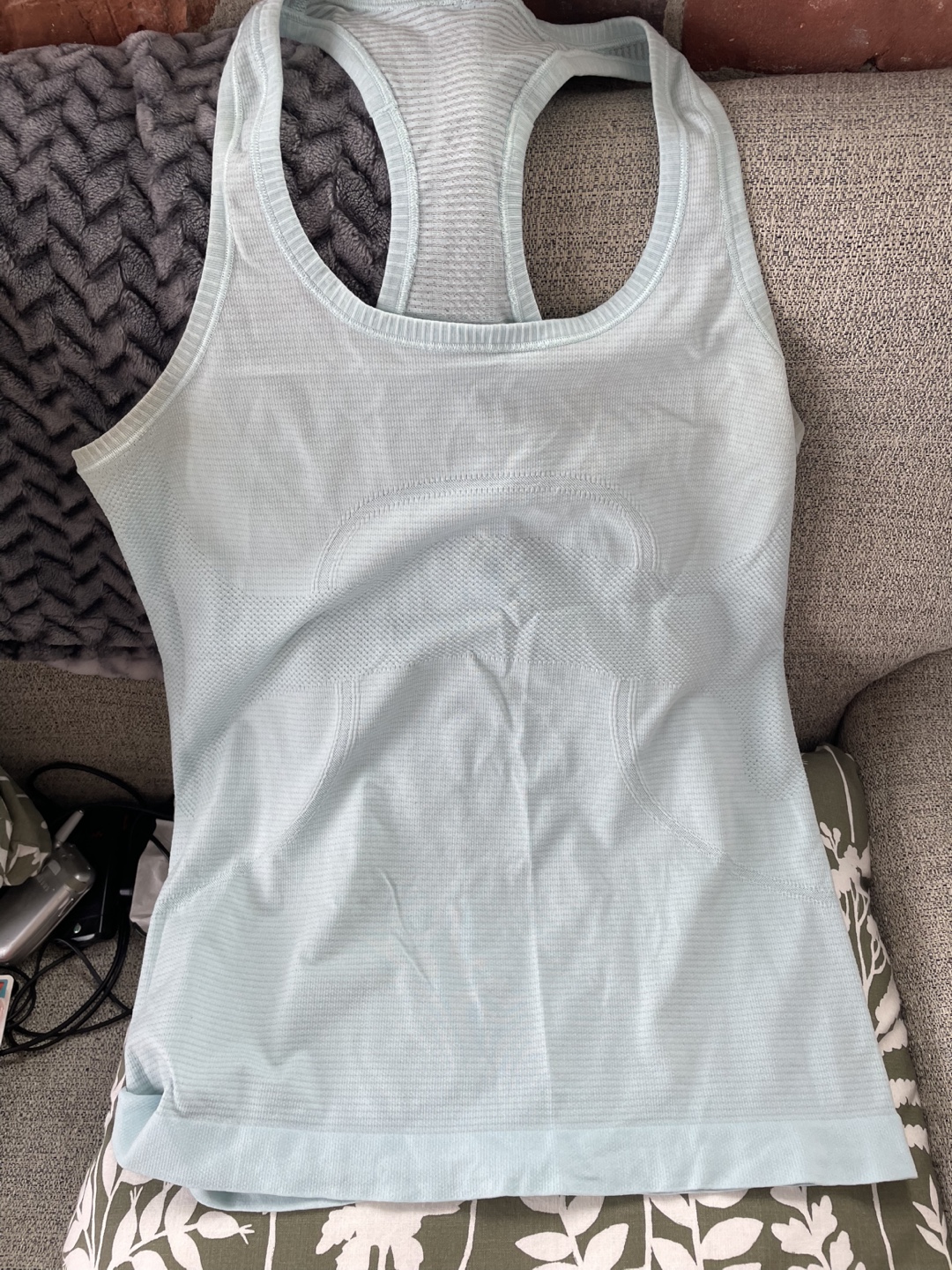 Blue Lululemon Tank Top