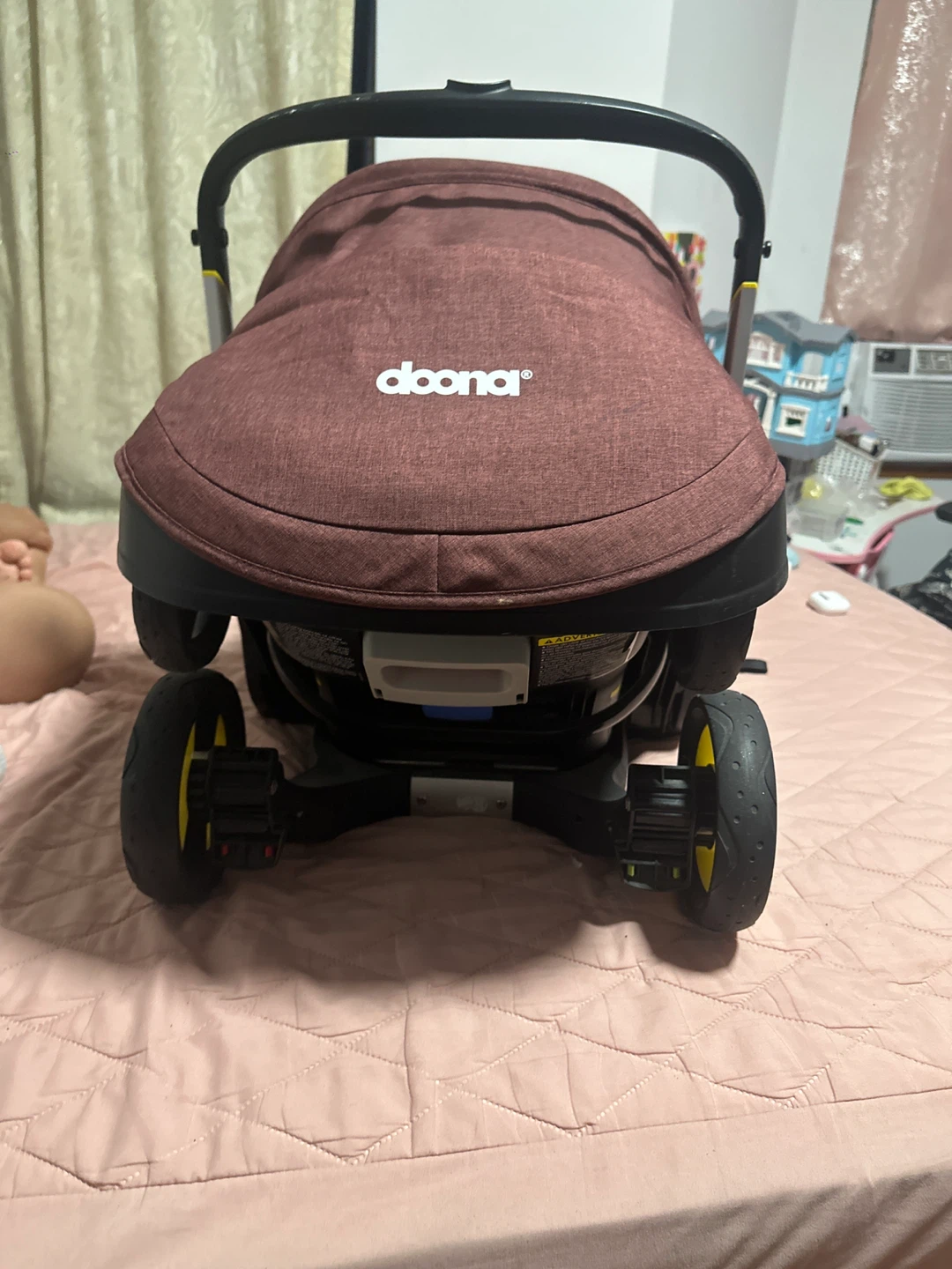 Doona+ Infant Car Seat Stroller - Burgundy - photo 4