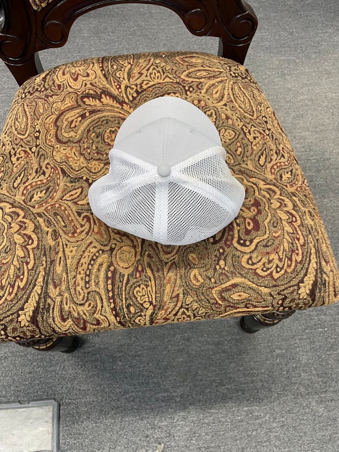 Gray Trucker Hat with Marlin Logo - photo 3