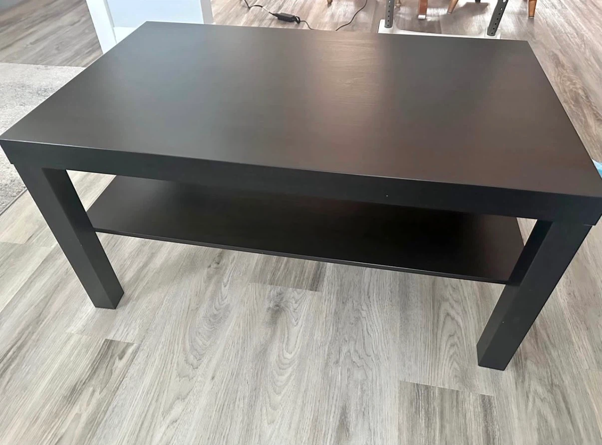 IKEA LACK Coffee Table – Black-Brown