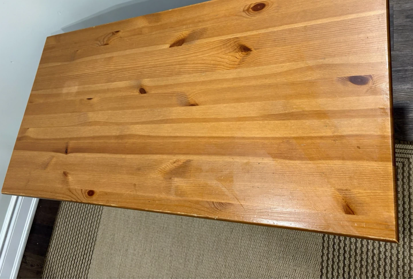 IKEA Pine TV Bench - photo 5