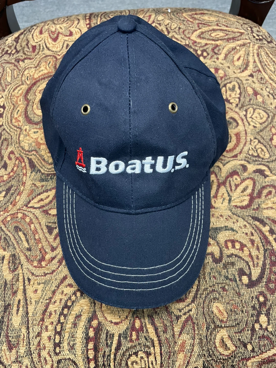 BoatUS Navy Blue Baseball Cap